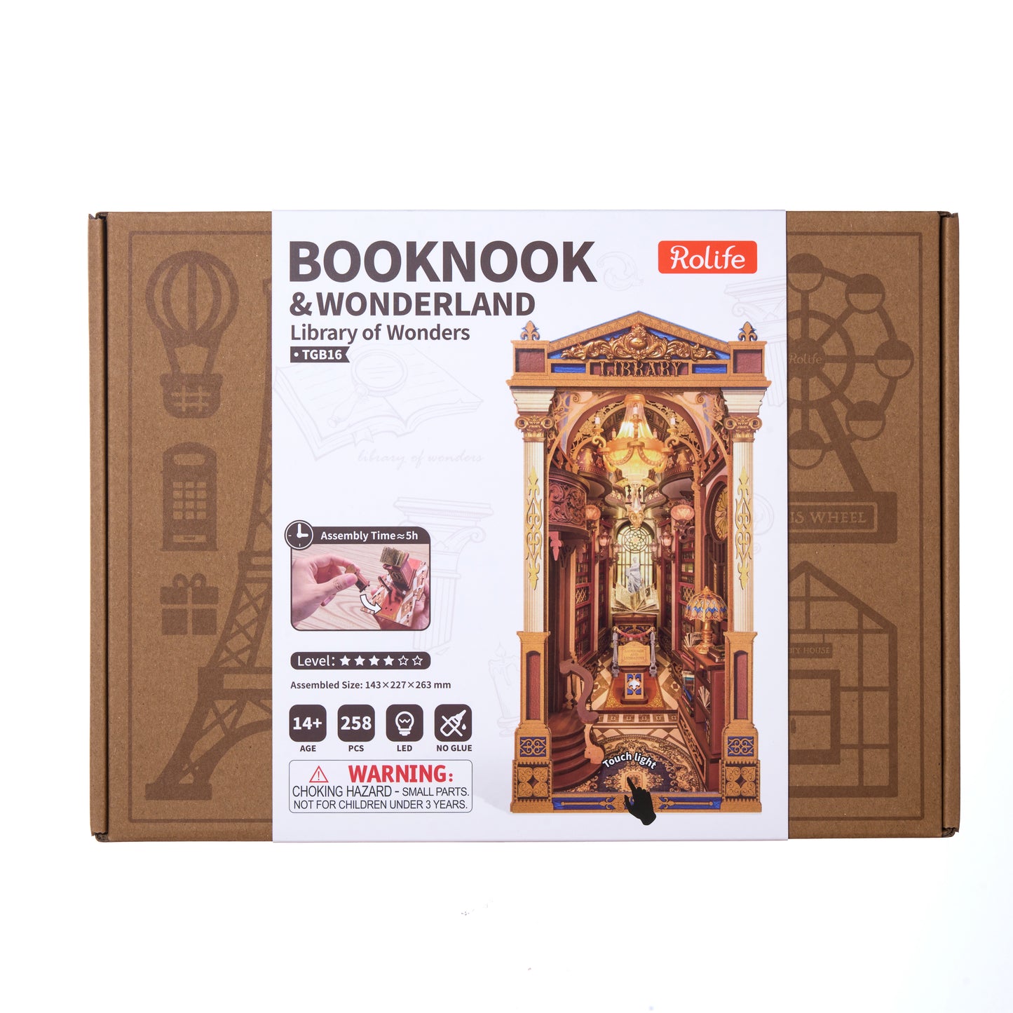 Library of Wonders Book Nook Kit