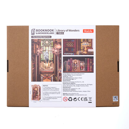 Library of Wonders Book Nook Kit