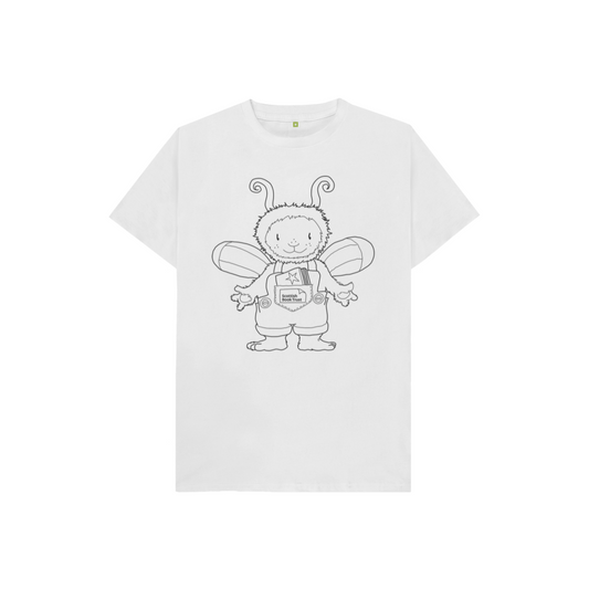 Children's T-shirt – Outline Bookbug